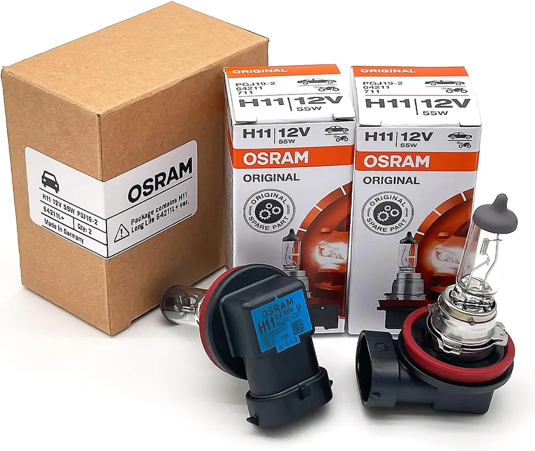 Ürün görseli: Osram H11 12V 55W Orijinal Far/Sis Ampulü Kod: 64211
