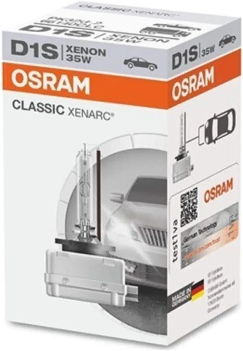 Ürün görseli: OSRAM Xenarc Electronic D1S (35W) Xenon (HID) far ampulü